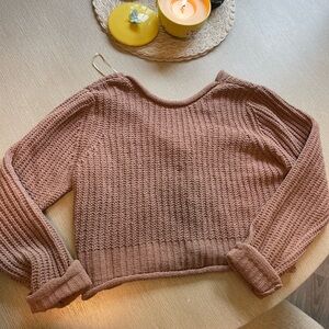 Reversible sweater